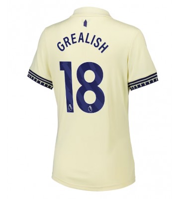 Everton Jack Grealish #18 Seconda Maglia Femmina 2025-26 Manica Corta